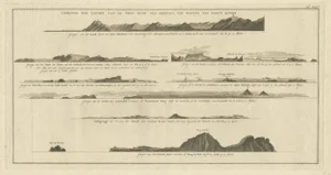 Cook, Coastal Views of Islands Near the American Coast, 1803, Paper