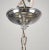 1930s Traditional 5 Light Nickel Shade Chandelier For Sale - Image 9 of 11