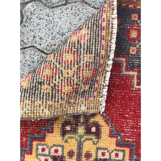Turkish Anatolian Floral Rug For Sale - Image 4 of 6