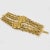 This is part of Chairish’s Costume Jewelry assortment. Stunning Mercedes Robirosa Paris link bracelet. Antique gilt metal...