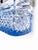 Blue Cut Glass With Silver Plated Trim Cache Box For Sale - Image 4 of 7