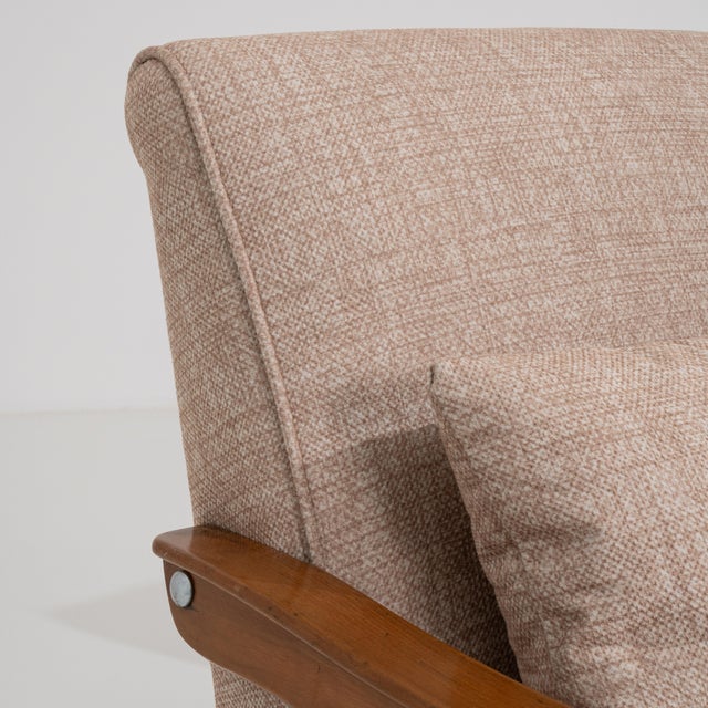 Mid 20th Century Pair Of Mid-Century Modern Armchairs For Sale - Image 5 of 16