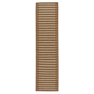 Modern Swedish-Inspired Wool Runner by Doris Leslie Blau For Sale
