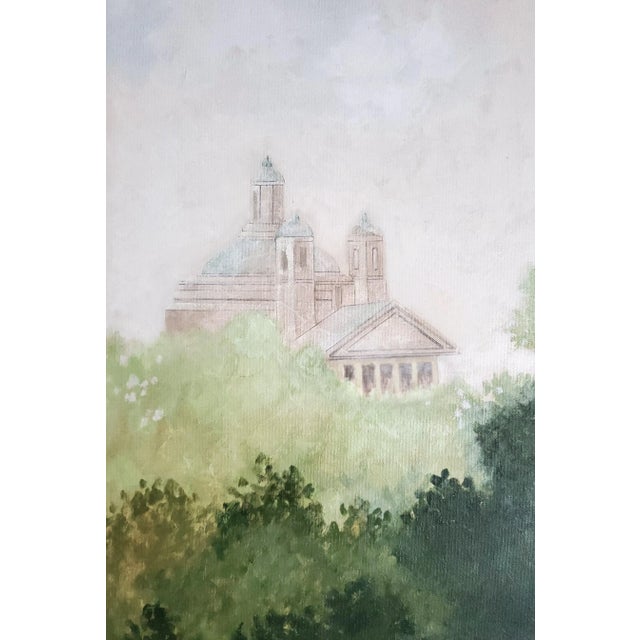 Painting Trompe l'Oeil Roman Scene - Large For Sale - Image 13 of 15