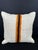 Turkish Hemp Pillow Cushion Natural Beige Orange Cushion Cover 20x20 For Sale - Image 4 of 4