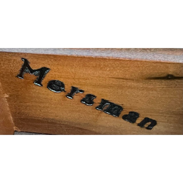 Vintage Mersman Regency Style Mahogany Side Tables - A Pair For Sale - Image 12 of 12