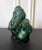 Early 20th Century Malachite Rock on Display Stand as a Viewing Stone For Sale In Atlanta - Image 6 of 11