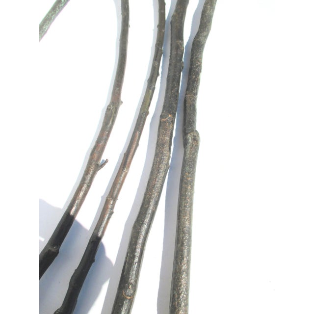 Garouste & Bonetti Cast Bronze Twigs Circa 80s' - Set of 5 For Sale In New York - Image 6 of 10