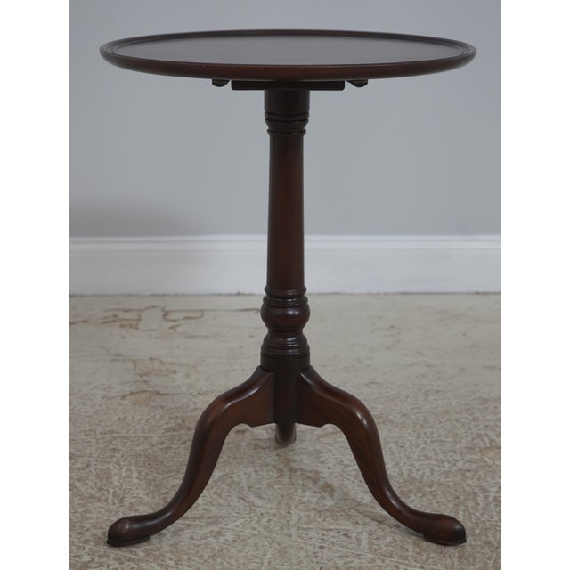 Age: Approx: 30 Years Old Details: Colonial Williamsburg WA 1010 High Quality Construction Queen Anne Legs & Pad Feet Dish...