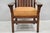 Antique Stickley & Brandt Mission Oak Arts & Crafts Arm Chair With Drop Seat For Sale - Image 12 of 16