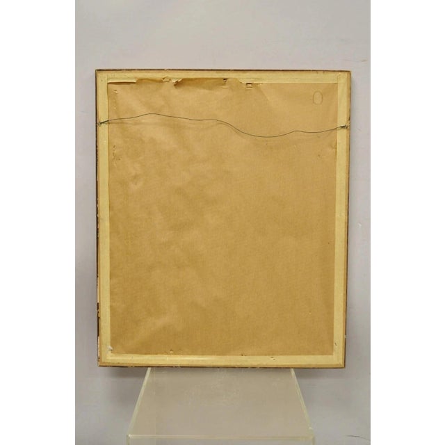 Reuven Rubin Story of David 1971 Signed & Numbered Lithograph Print Judaica Art For Sale - Image 10 of 11