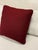 Modern Minotti Italian Red Decor Pillow For Sale - Image 3 of 11