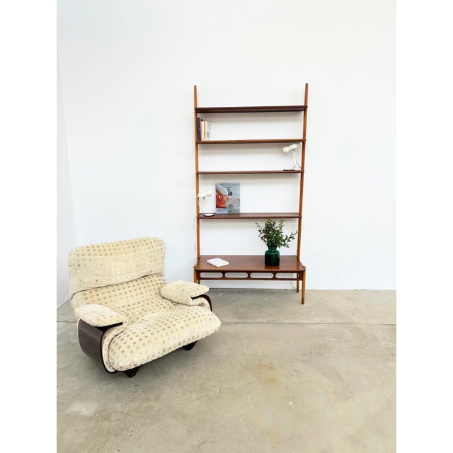 Mid-Century Modern Modular Teak and Beech Wall System attributed to William Watting for Scanflex, Denmark, 1960s For Sale - Image 3 of 17