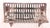 Metal Mid 20th Century Fireplace Grate Log Holder For Sale - Image 7 of 12