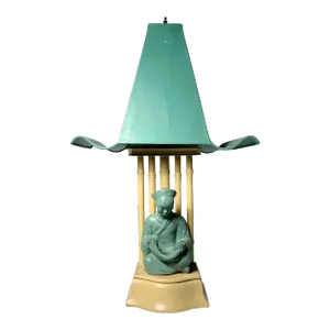 Vintage 1950s Buddha Lamp