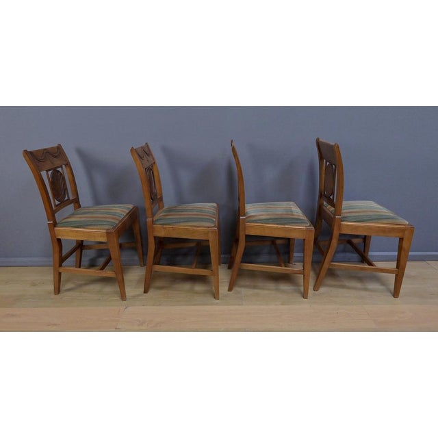 Provençal Cherry Wood Chairs, 20th Century, Set of 12 For Sale - Image 10 of 18