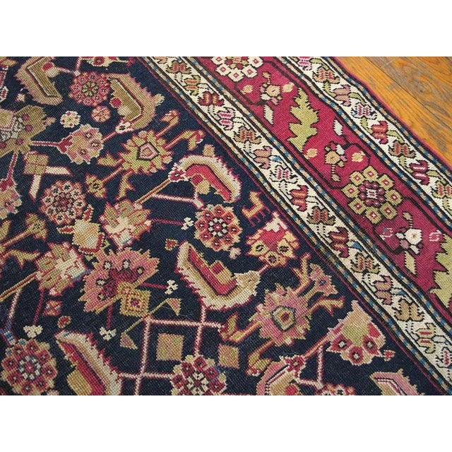 1900 - 1909 Early 20th Century Pair of Caucasian Karabagh Runner Carpets (3'6" x 107 x 550) For Sale - Image 5 of 8