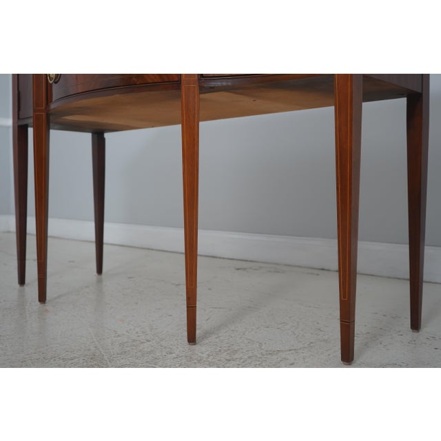 Hickory Chair Federal Inlaid Mahogany Sideboard For Sale - Image 11 of 18