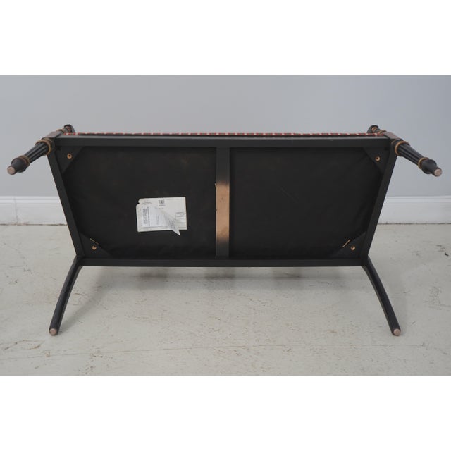 Southwood Regency Style Paint Decorated Settee For Sale - Image 16 of 18