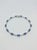Contemporary Natural 18k Gold Blue Sapphire 3.87cts & Diamond 0.39cts Bracelet For Sale - Image 3 of 7