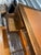 1950s Large French Fruitwood Desk W/Leather Top For Sale - Image 5 of 9