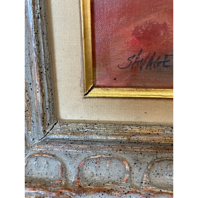 "Woman with Roses" 2023 by Noted Palm Springs Artist Shawn Savage For Sale - Image 10 of 12