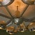 Large Round 10-Armed Chandelier with Glass Lens Diffusors by Oscar Torlasco, Italy, 1970s For Sale - Image 9 of 13