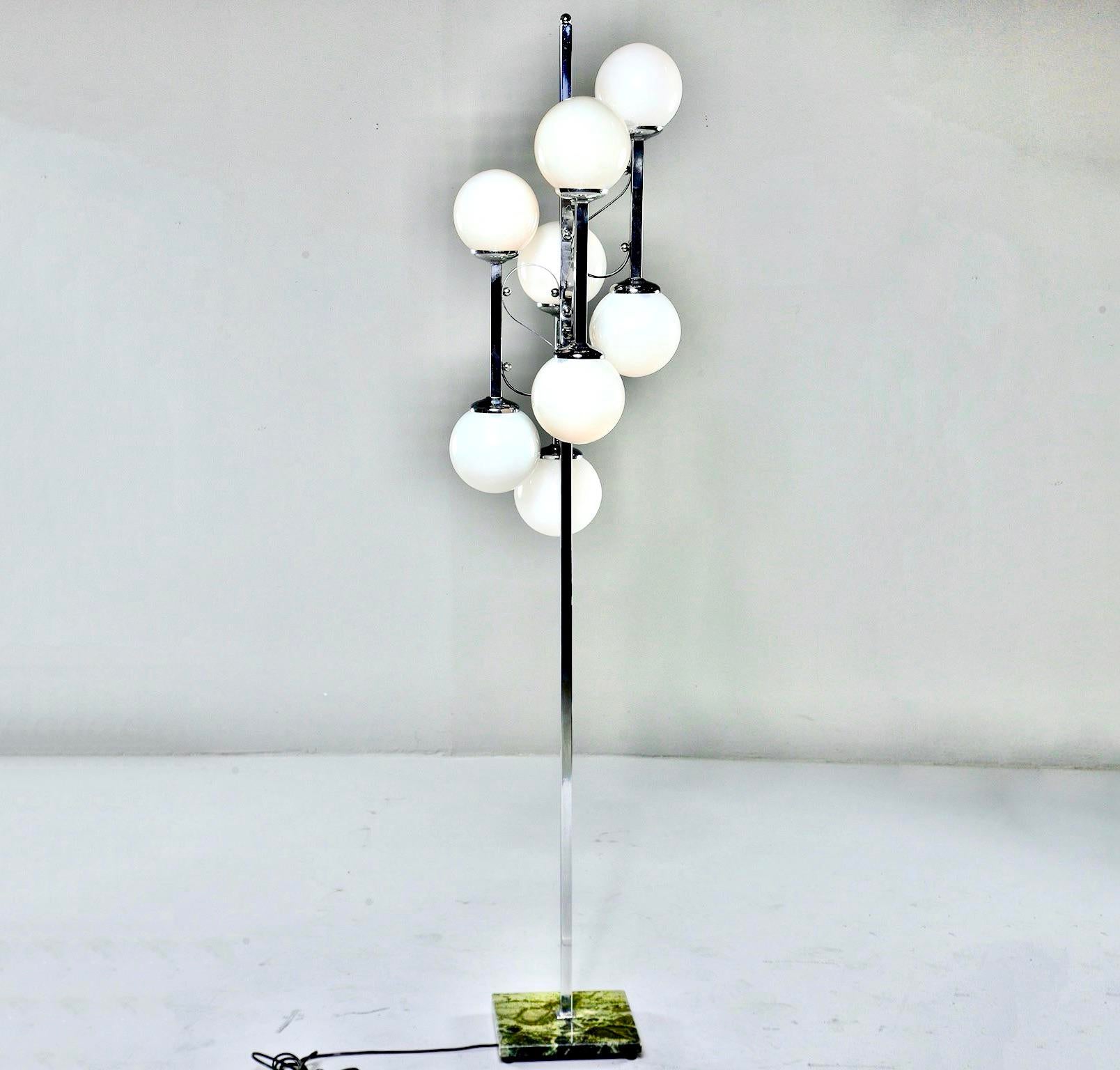 cascading floor lamp