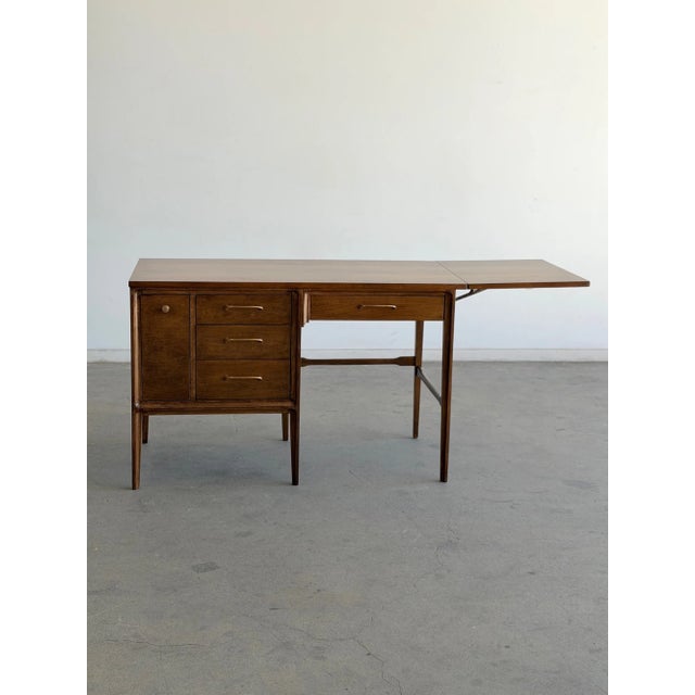 Broyhill Drop Leaf Writing Desk For Sale - Image 4 of 18
