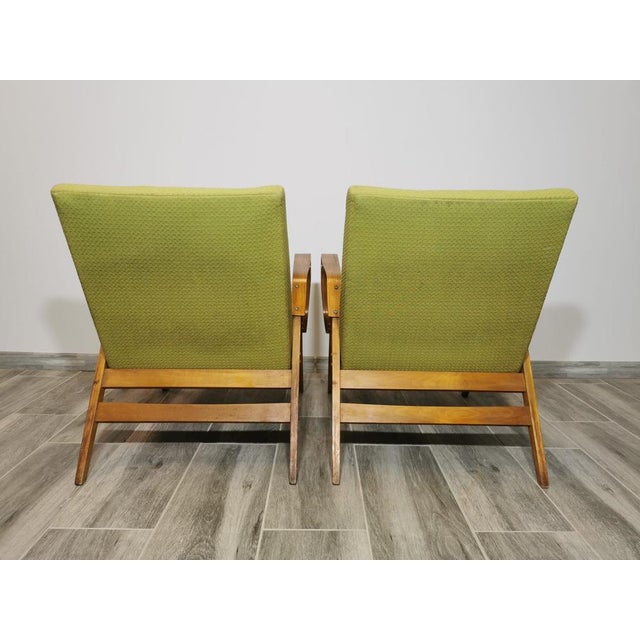 Set of Tatra Armchairs by Fantisek Points For Sale - Image 4 of 18