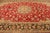 Red Middle Eastern Hand-Knotted Rug with Vegetable Dyes For Sale - Image 8 of 11