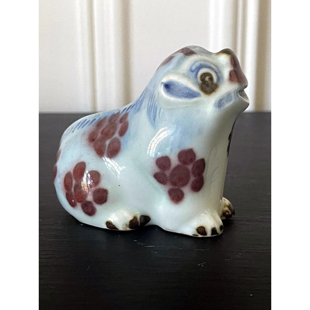 Mid 19th Century Korean Joseon Dynasty Ceramic Dog Form Water Dropper For Sale - Image 10 of 13