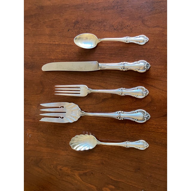 Mid 20th Century International Silver, Sterling Joan of Arc Set . For Sale - Image 9 of 12