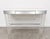 Mid-Century Modern Vintage Lucite & Mirrored Bar With White Laminate Top by Luigi Bardini For Sale - Image 3 of 9