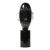Mid-Century Hand-Blown Murano Black Glass Head Sculpture Signed Sergio Rossi For Sale