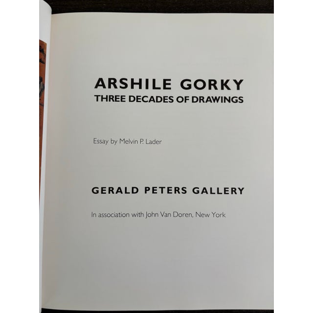 Printmaking Materials Arshile Gorky Three Decades of Drawing For Sale - Image 7 of 12