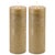 Contemporary Metallic FIA Wick LED Candle (Set of 2) For Sale - Image 3 of 3