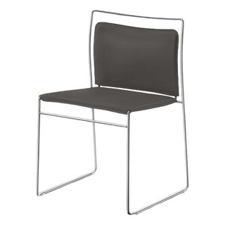 Mid-Century Tulu Chair with Chrome Frame by Kazuhide Takahama for Cassina For Sale