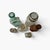 1910s Antique Glass Bottle Set of 6 — Early Apothecary / Pharmacy Bottles For Sale - Image 5 of 6