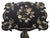 Victorian Victorian Black Lacquered Mother of Pearl Table For Sale - Image 3 of 8