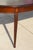 Vintage Myrtle Desk Co. Georgian Style Mahogany Curved Hunt Table / Executive Desk For Sale - Image 14 of 18