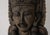 Vintage Reclaimed Teak Khmer Aspara Goddess Bust For Sale In San Francisco - Image 6 of 7