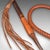 9' Long Antique Hunting Whip, English Leather, Silver, Equestrian, Swaine Adeney For Sale - Image 9 of 11