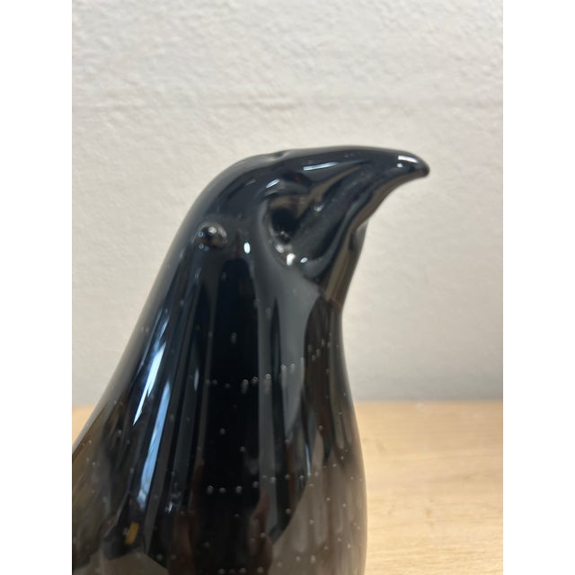 1960s Vintage Murano Style Glass Crow For Sale In Denver - Image 6 of 12