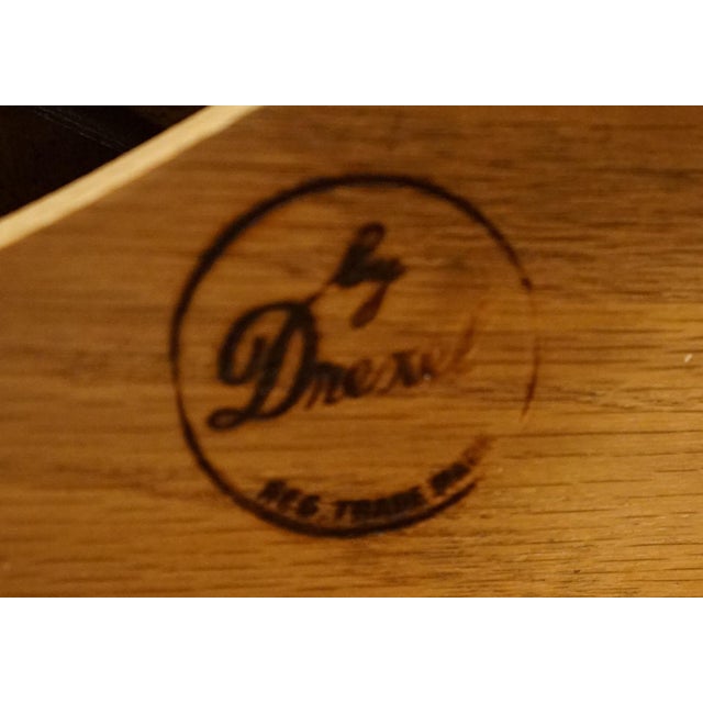 Wood Late 20th Century Drexel Furniture Solid Pecan Italian Mediterranean Style 68" Buffet Sideboard For Sale - Image 7 of 11