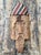 Vintage Rustic Carved Wood Mask For Sale - Image 10 of 11