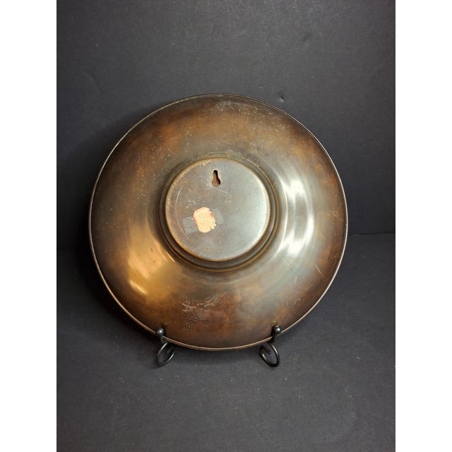 Pair Mid Century Pal Bell Israel Bronze Wall Plates Maurice Ascalon Judaica 9.5" For Sale - Image 17 of 18