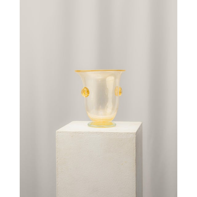 Murano Glass Vase from Alessandro Barbaro, 1936 For Sale - Image 4 of 4