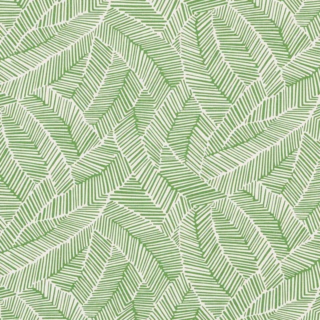 Dense foliage is pared down to a graphic play of lines in this chic, abstracted pattern. This pattern is available as a...