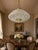Metal 1960 French Artisan Gold Bronze Crystal Chandelier For Sale - Image 7 of 15